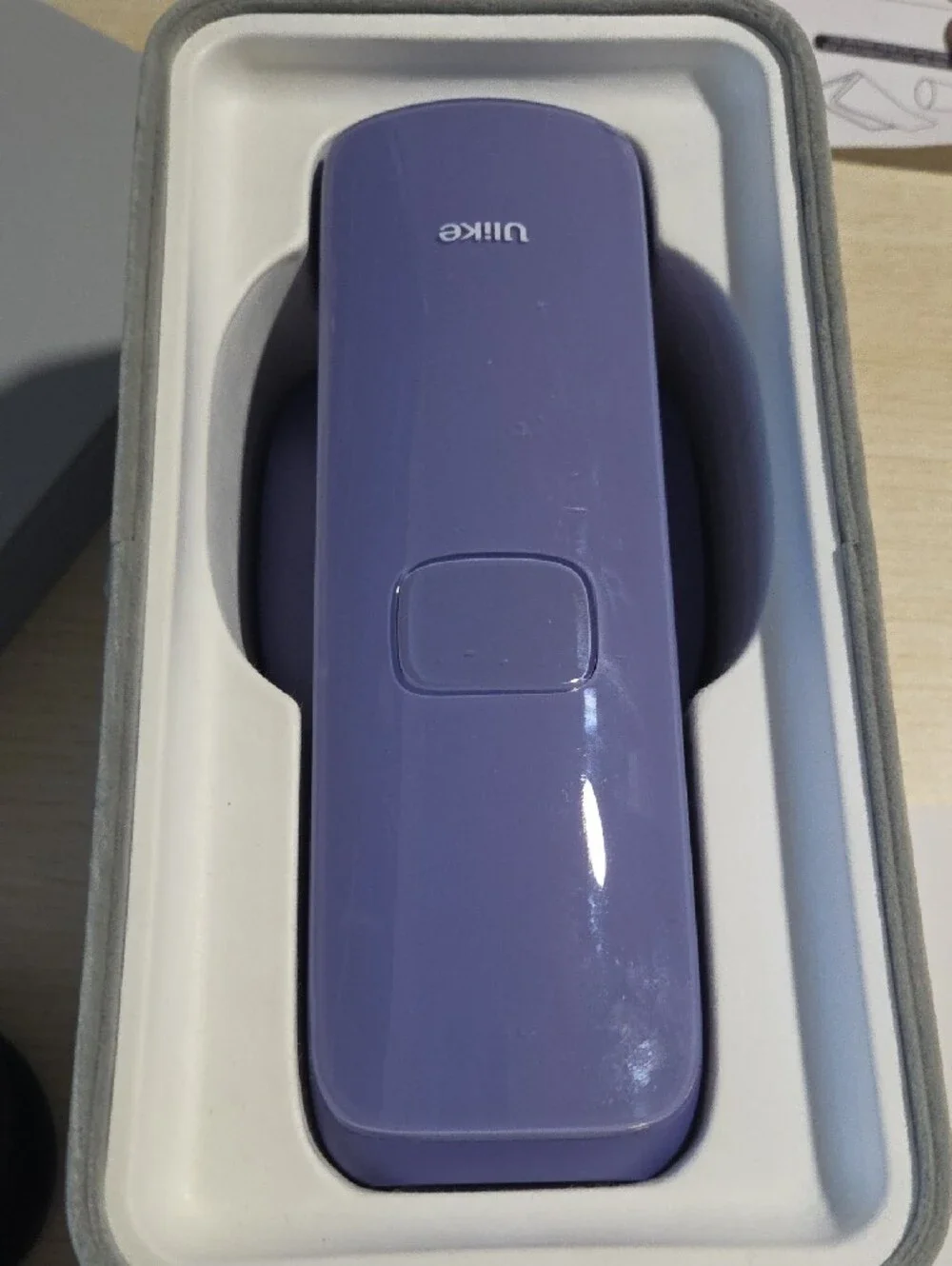 Ulike Purple At-Home IPL Hair Removal Kit with Protective Glasses